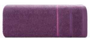 Ręcznik 50x90 ciemny fiolet SUZI
