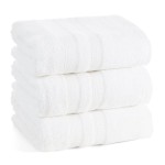 Ręcznik biały Porto 50x90 frotte 500g/m2 Eurofirany