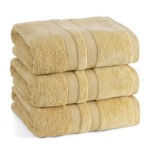 Ręcznik musztardowy Porto 50x90 frotte 500g/m2 Eurofirany