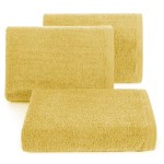 Ręcznik gładki musztardowy 70x140 frotte