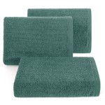 Ręcznik gładki ciemna zieleń 70x140 frotte