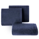 Ręcznik gładki granatowy 70x140 frotte