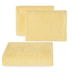 Ręcznik gładki żółty 70x140 frotte