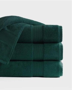 Ręcznik 50x90 gruby Rocco 600 g/m² ciemna zieleń – puszysty i chłonny 
