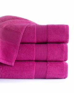 Ręcznik 50x90 gruby Rocco 600 g/m² fuksja – puszysty i chłonny  (1)