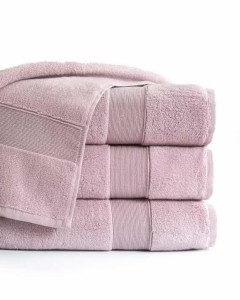 Ręcznik 70x140 gruby Rocco 600 g/m² pudrowy róż – puszysty i chłonny