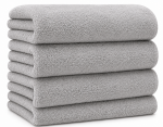 RĘCZNIK HOTELOWY  DO SPA 500gr 100x150 cm STALOWY