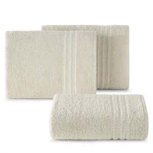 Ręcznik jasny beż SEBA 50×90 cm frotte – miękki i chłonny