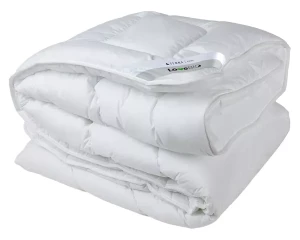 Kołdra całoroczna naturalna 100% bawełna LoveBIO 135 × 200 cm biała – bawełniany perkal