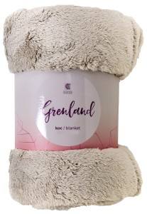 Koc Grenland beżowy 150x200 